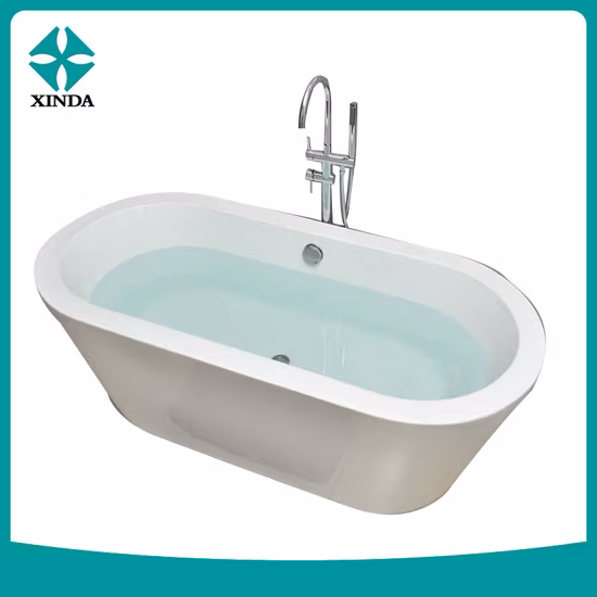 Bañeras compactas simples de acrílico de tamaño especial Green Goods con almohada Premium