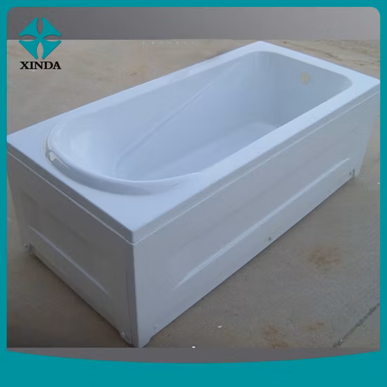 Bañera de esquina de acrílico Bañera de hidromasaje para masajes para 2 personas